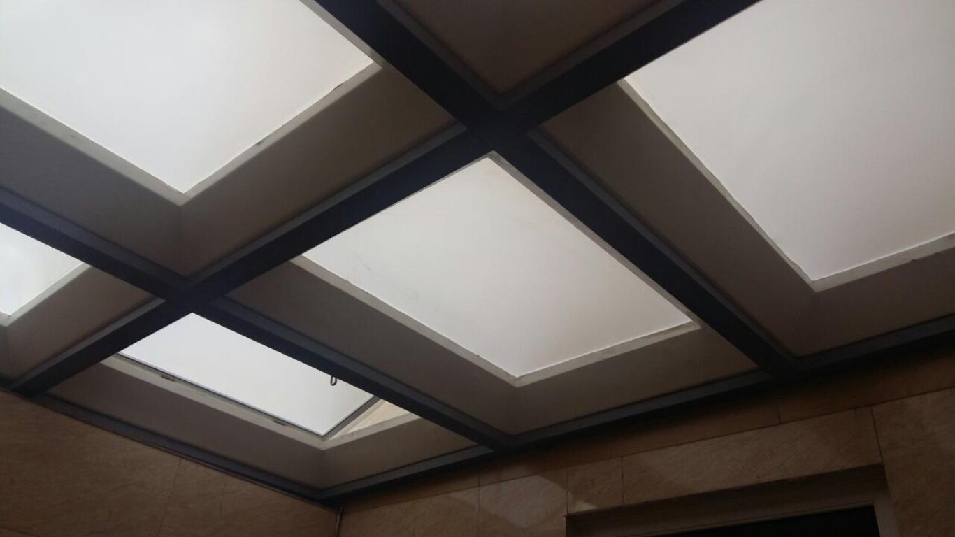 طراح ، تولیدکننده و مجری نورگیرهای حبابی (کوپل) پوشش سقف پاسیو ، حیاط خلوت و استخر