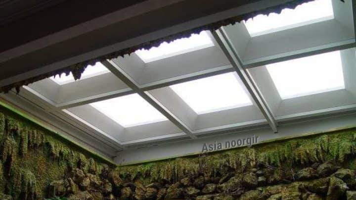 پوشش سقف حیاط خلوت