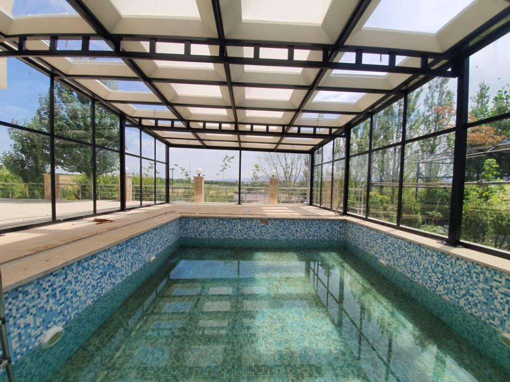 طراحی سقف استخر روباز